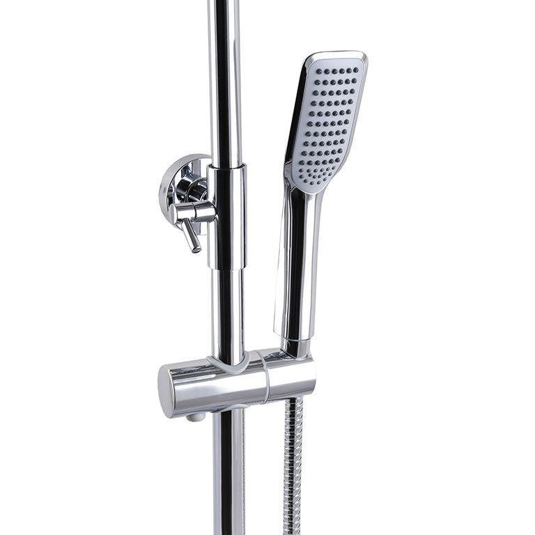 Душова система TOPAZ BARTS TB 07102-H36-S з виливом, комплект Н-130см