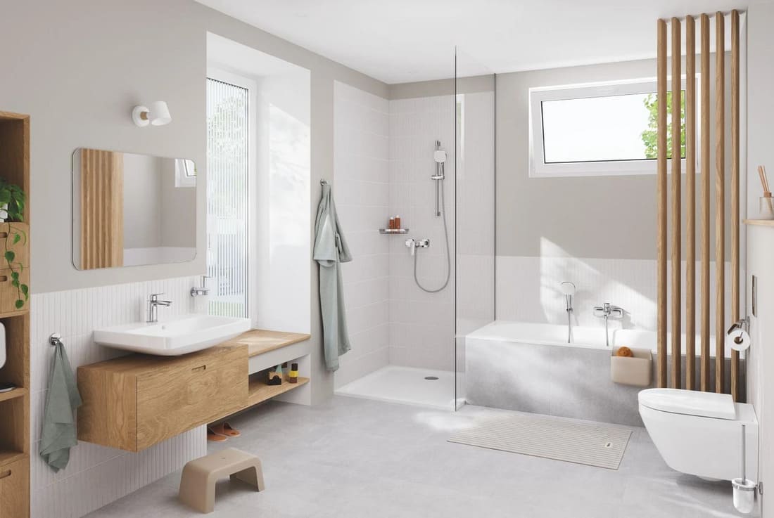 Змішувач для умивальника GROHE CUBEO 1016940000 хром, одноважільний S-Size