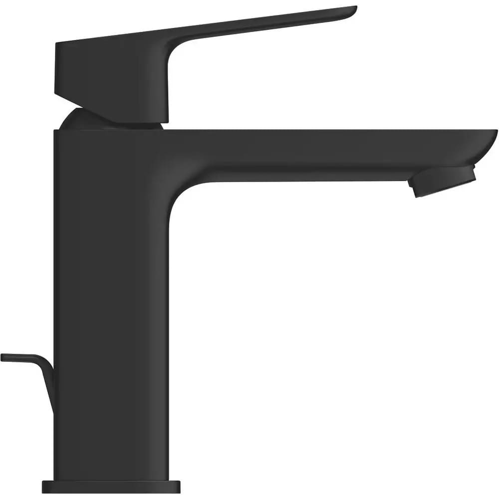 Змішувач для умивальника GROHE CUBEO 1017492430 чорний матовий, одноважільний М-Size, pop-up