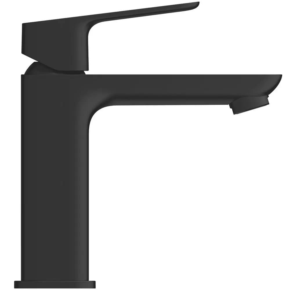 Змішувач для умивальника GROHE CUBEO 1017552430 чорний матовий, одноважільний М-Size