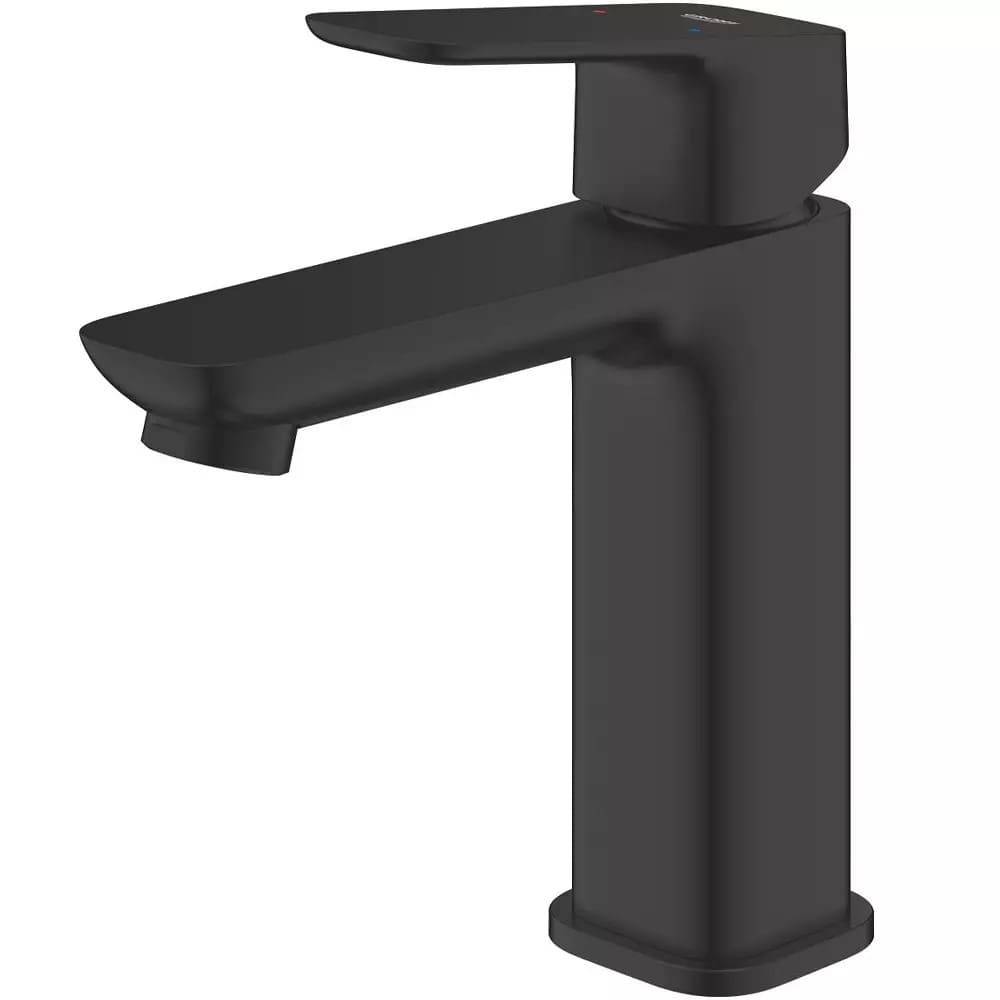 Змішувач для умивальника GROHE CUBEO 1017552430 чорний матовий, одноважільний М-Size