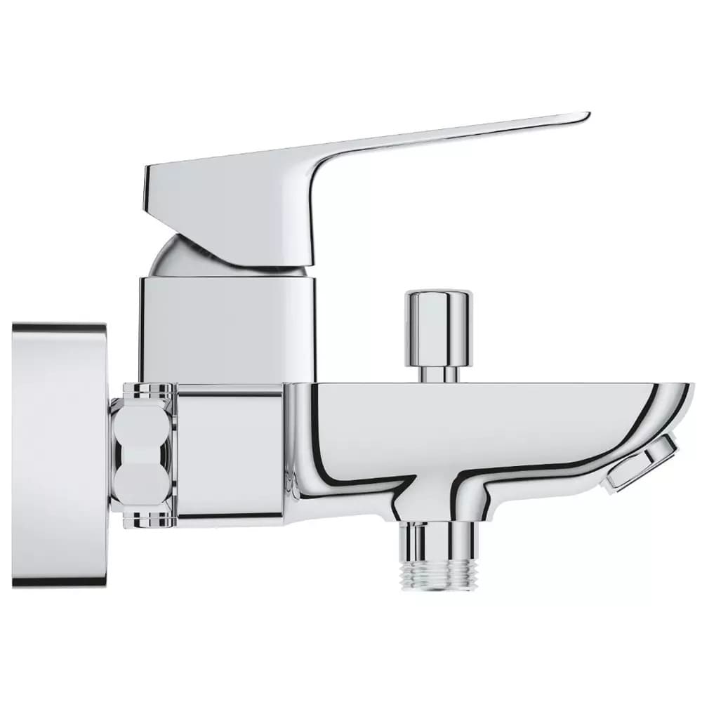 Змішувач для ванни GROHE CUBEO 1018140000 з душовим гарнітуром (ручний душ, шланг, тримач), хром