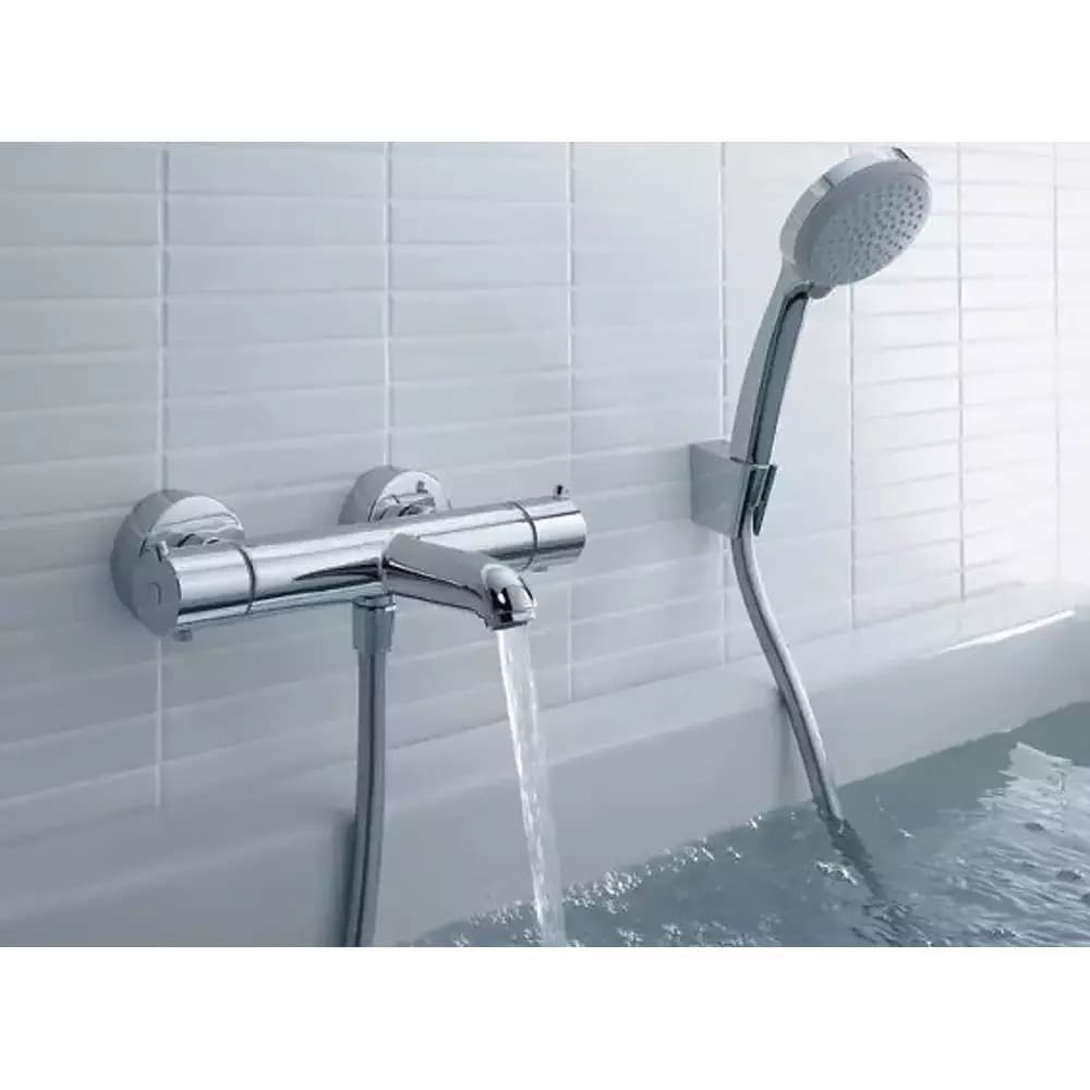 Змішувач для ванни HANSGROHE Ecostat 1001 13201000 термостат, хром