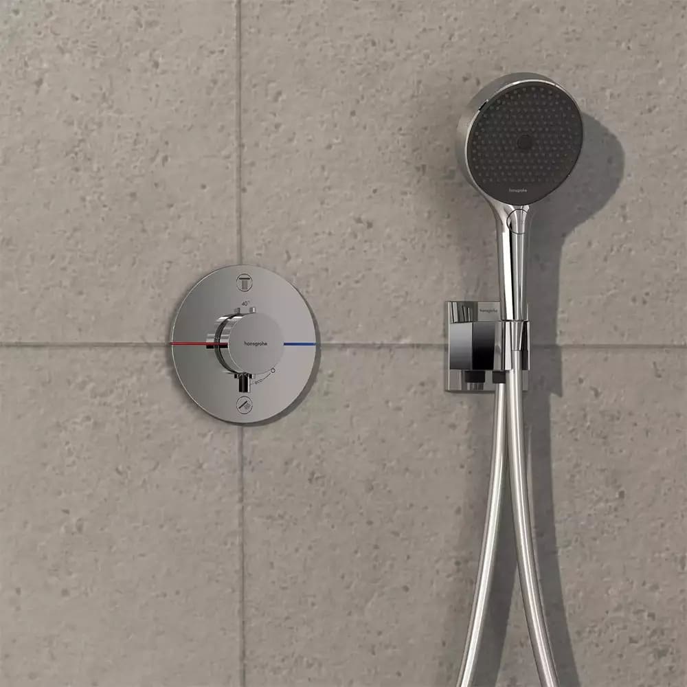 Змішувач для душу прихованого монтажу HANSGROHE SHOWER SELECT S 15554000 2 функції, хром