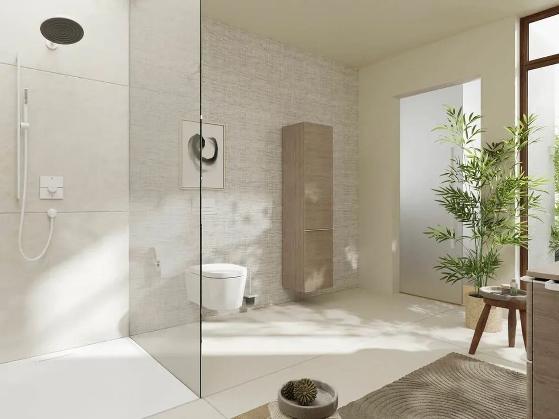 Змішувач для душу прихованого монтажу HANSGROHE SHOWER SELECT 15574140 1 функція, шліфована бронза