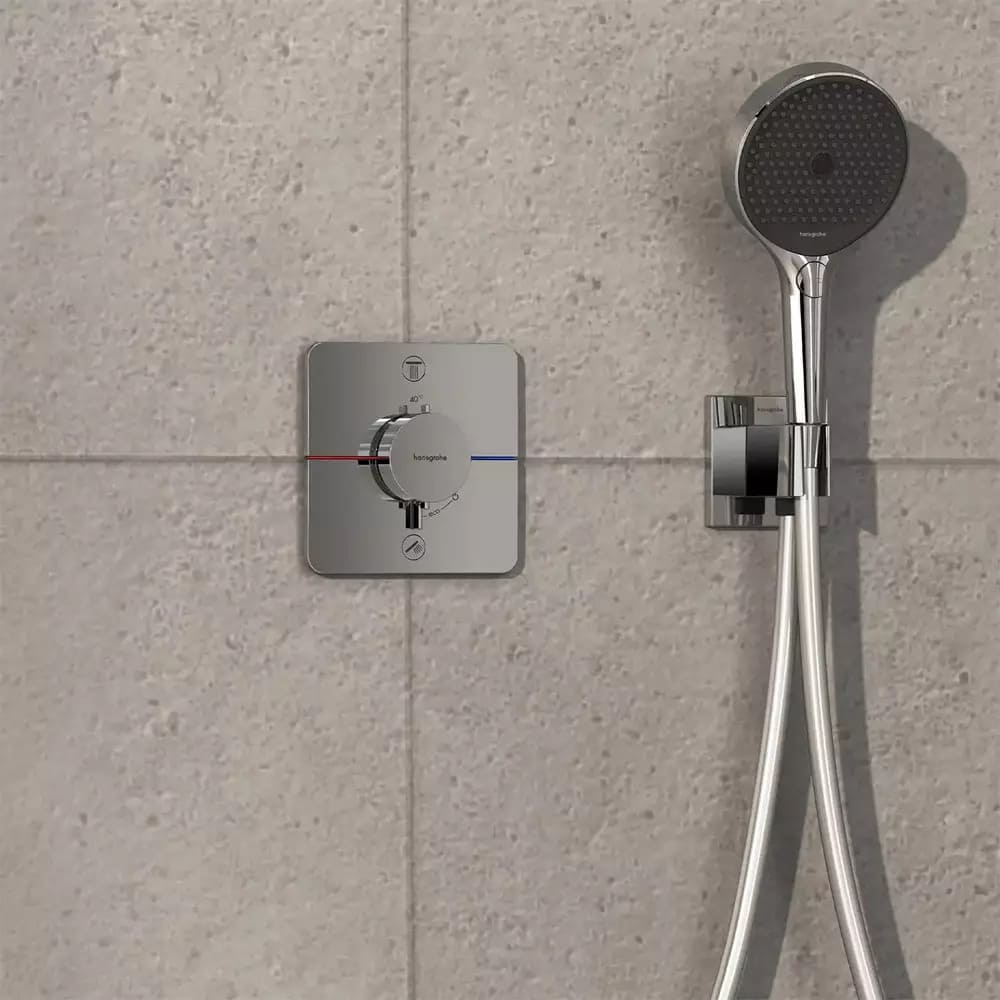 Змішувач для душу прихованого монтажу HANSGROHE SHOWER SELECT 15583000 2 функції, хром