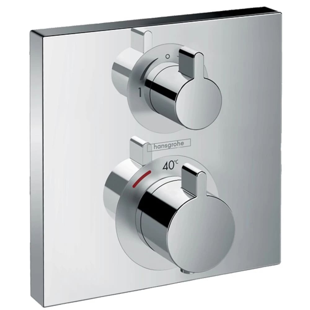 Змішувач для ванни прихованого монтажу HANSGROHE ECOSTAT 15714000 хром