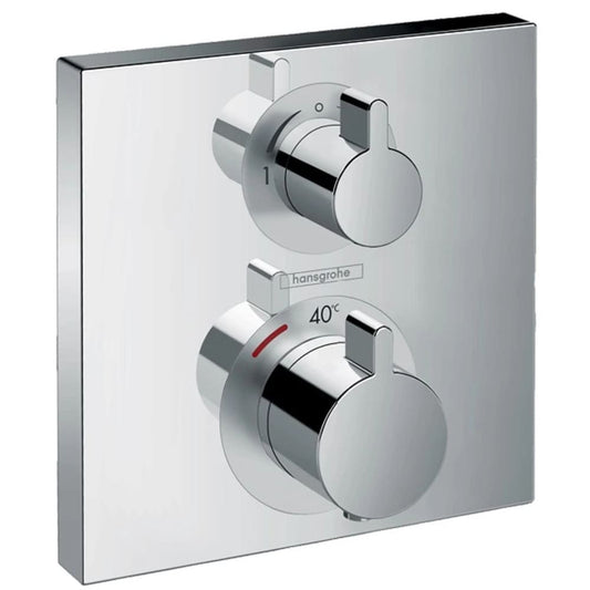 Змішувач для ванни прихованого монтажу HANSGROHE ECOSTAT 15714000 хром