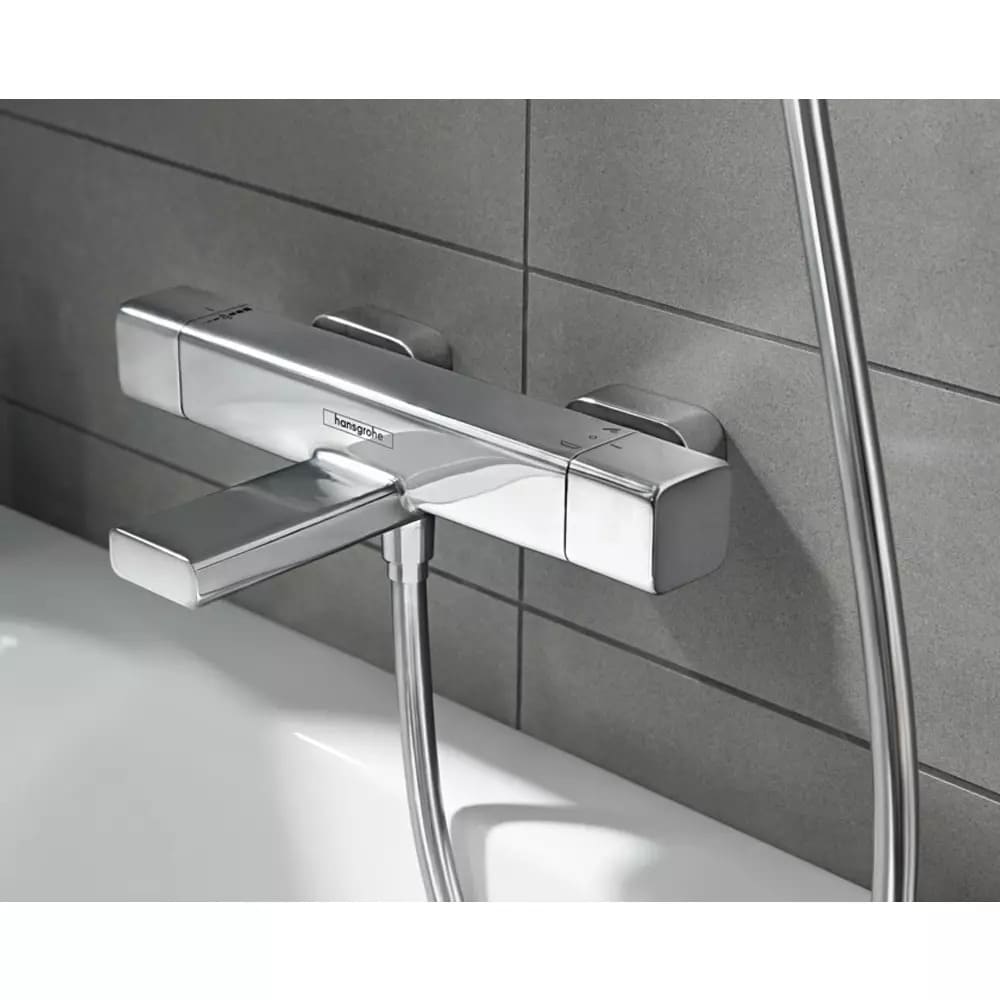 Змішувач для ванни HANSGROHE ECOSTAT E 15774000 термостат, хром
