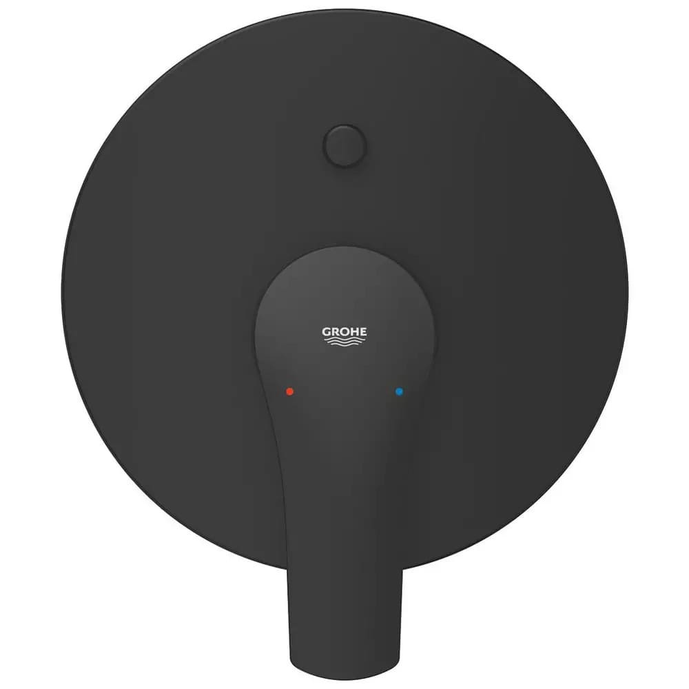 Змішувач для ванни прихованого монтажу GROHE EUROSMART NEW 194502433 чорний матовий