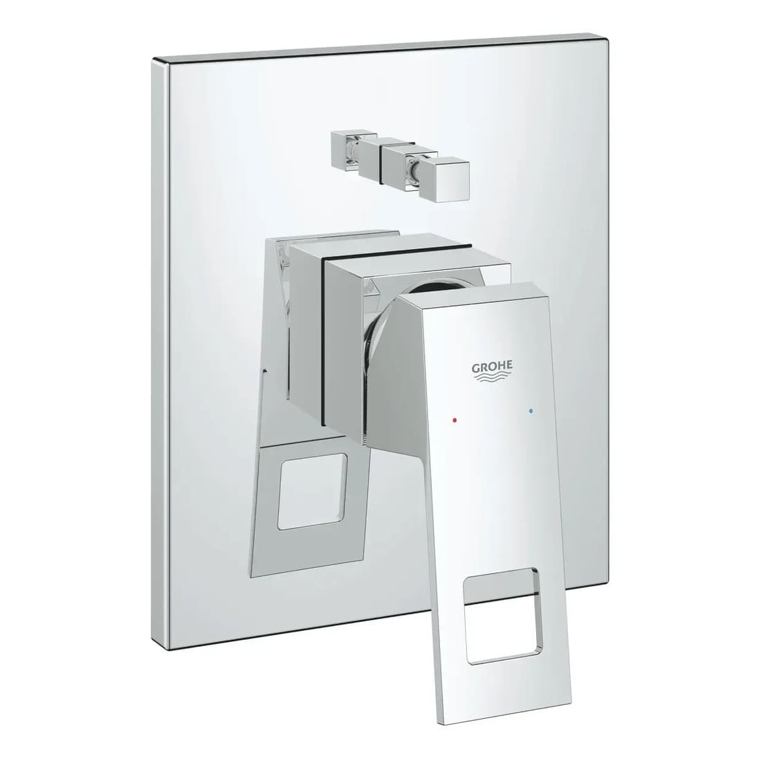 Змішувач для ванни прихованого монтажу GROHE EUROCUBE 19896000 хром