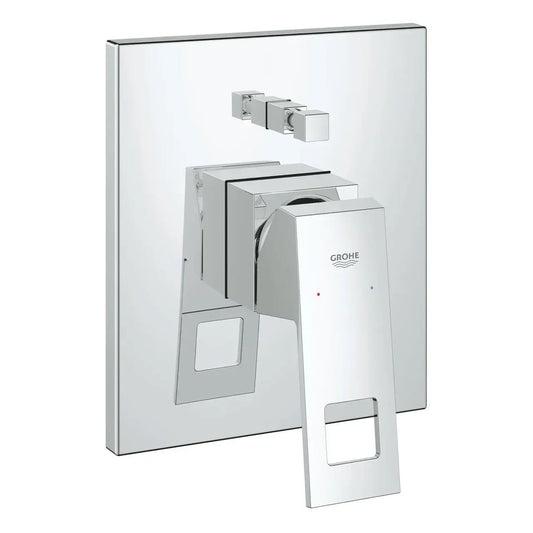 Змішувач для ванни прихованого монтажу GROHE EUROCUBE 19896000 хром