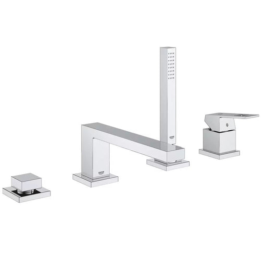 Змішувач для ванни на борт GROHE EUROCUBE 19897001 на 4 отвори, хром