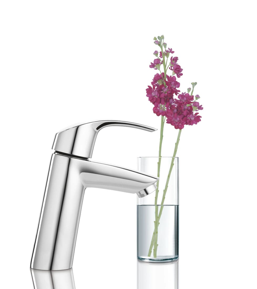 Змішувач для умивальника GROHE EUROSMART 23322001 хром, одноважiльний
