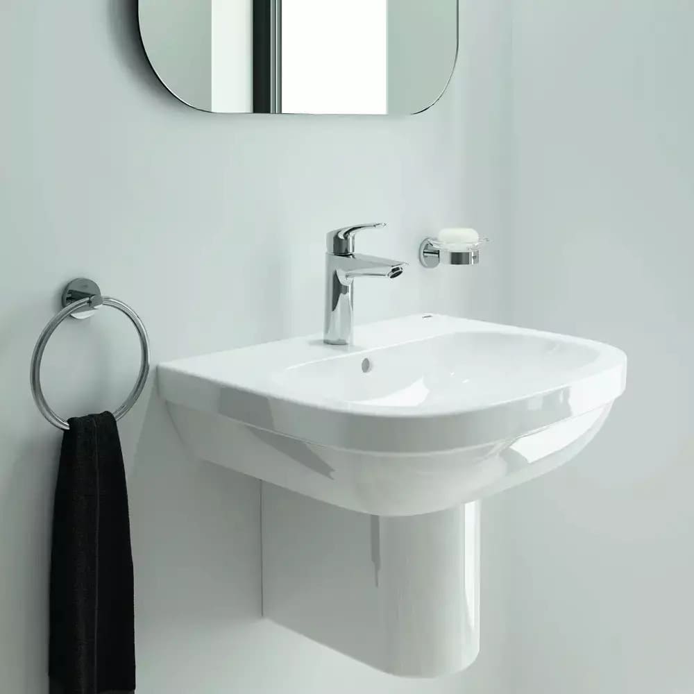 Змішувач для умивальника GROHE EUROSMART NEW 23322003 хром, одноважільний 121мм