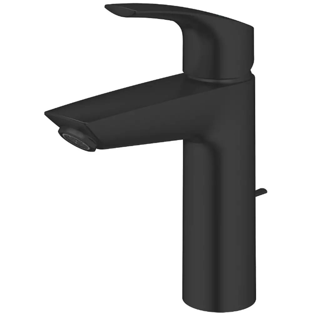 Змішувач для умивальника GROHE EUROSMART NEW 233222433 чорний матовий, одноважільний 121мм