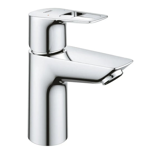 Змішувач для умивальника GROHE BAULOOP 23878001 хром, одноважільний, S-size, Push Open