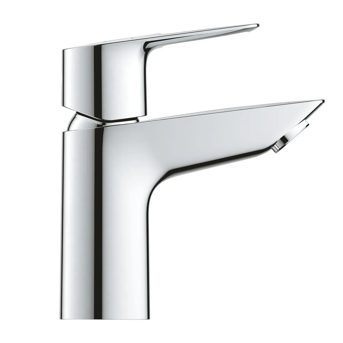 Змішувач для умивальника GROHE BAULOOP 23878001 хром, одноважільний, S-size, Push Open
