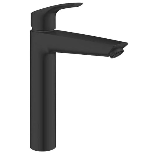 Змішувач для умивальника GROHE EUROSMART NEW 239712433 чорний матовий, одноважільний XL-Size