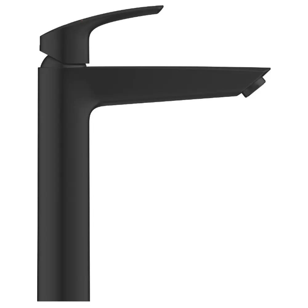 Змішувач для умивальника GROHE EUROSMART NEW 239712433 чорний матовий, одноважільний XL-Size
