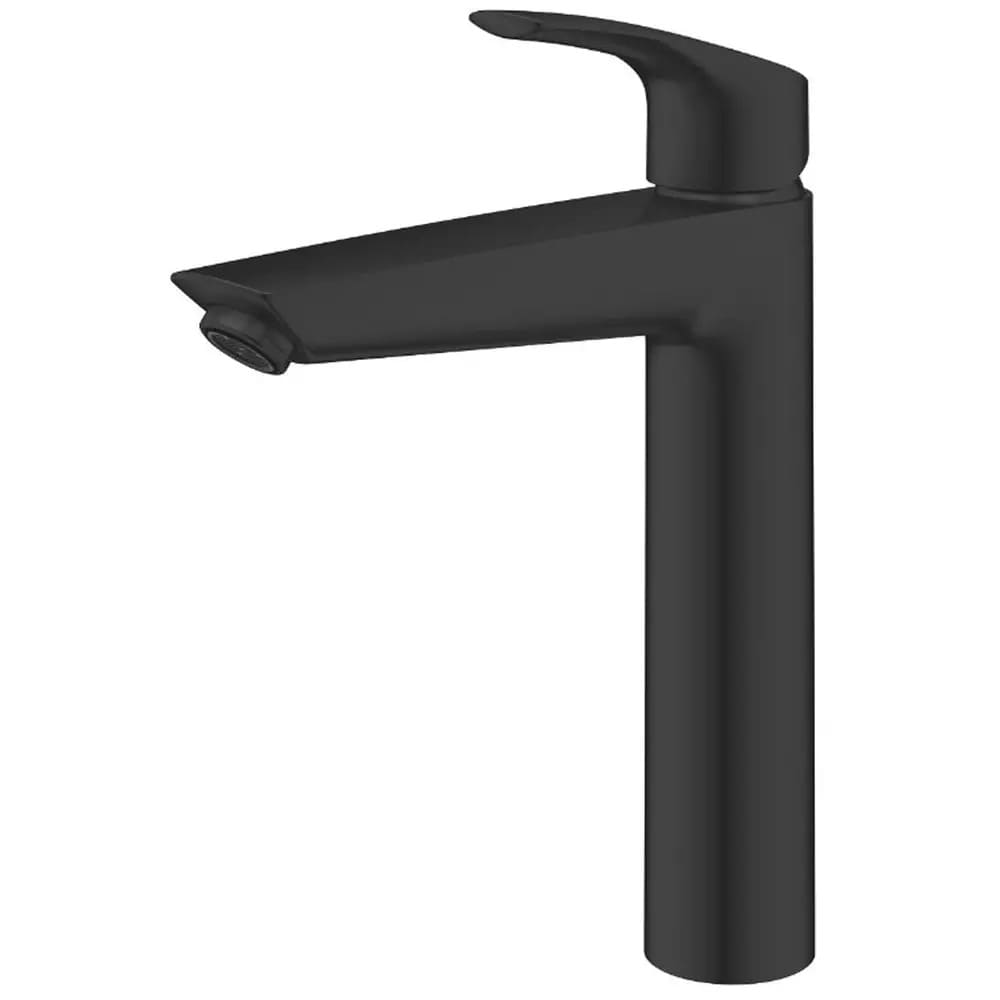 Змішувач для умивальника GROHE EUROSMART NEW 239712433 чорний матовий, одноважільний XL-Size