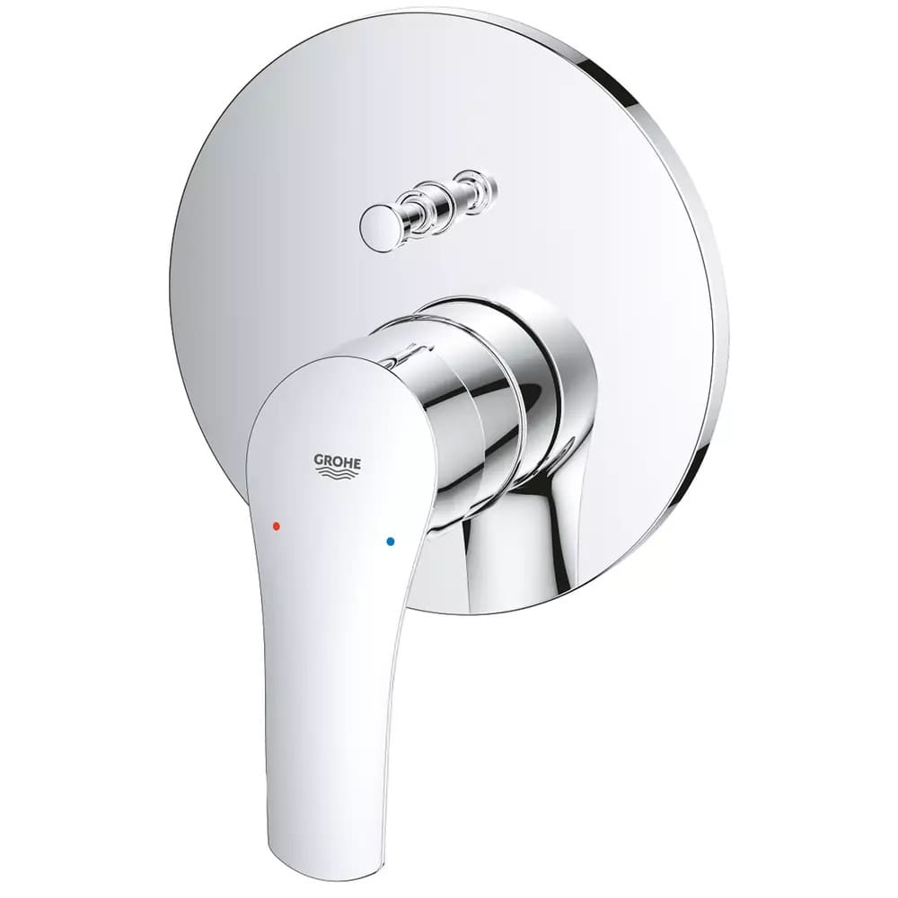 Змішувач для ванни прихованого монтажу GROHE EUROSMART 24043003 хром