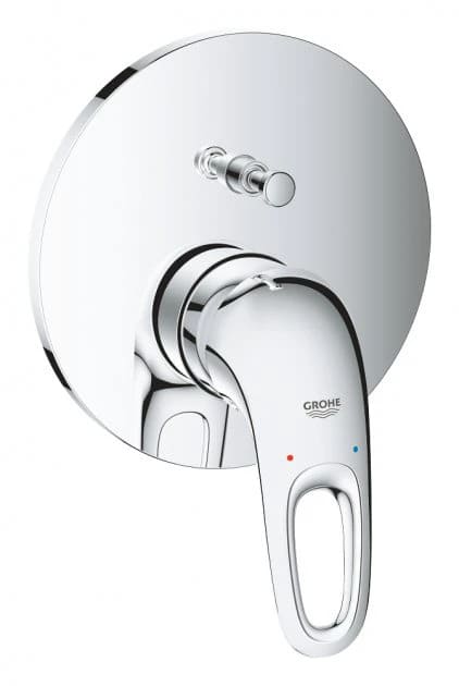 Змішувач для ванни прихованого монтажу GROHE EUROSTYLE 24049003 хром