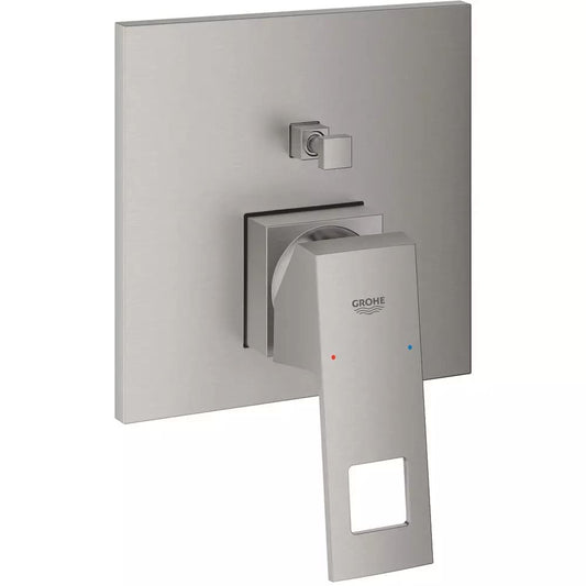 Змішувач для ванни прихованого монтажу GROHE EUROCUBE 24062DC0 сталевий