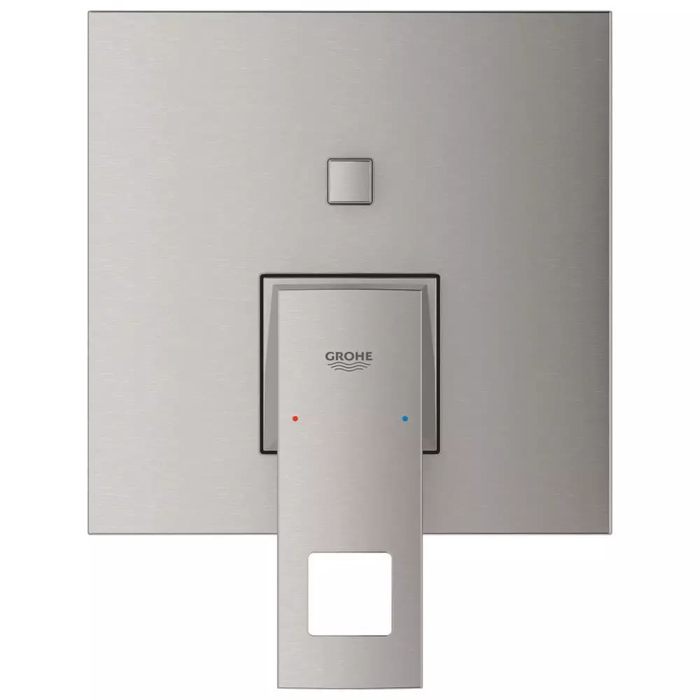 Змішувач для ванни прихованого монтажу GROHE EUROCUBE 24062DC0 сталевий