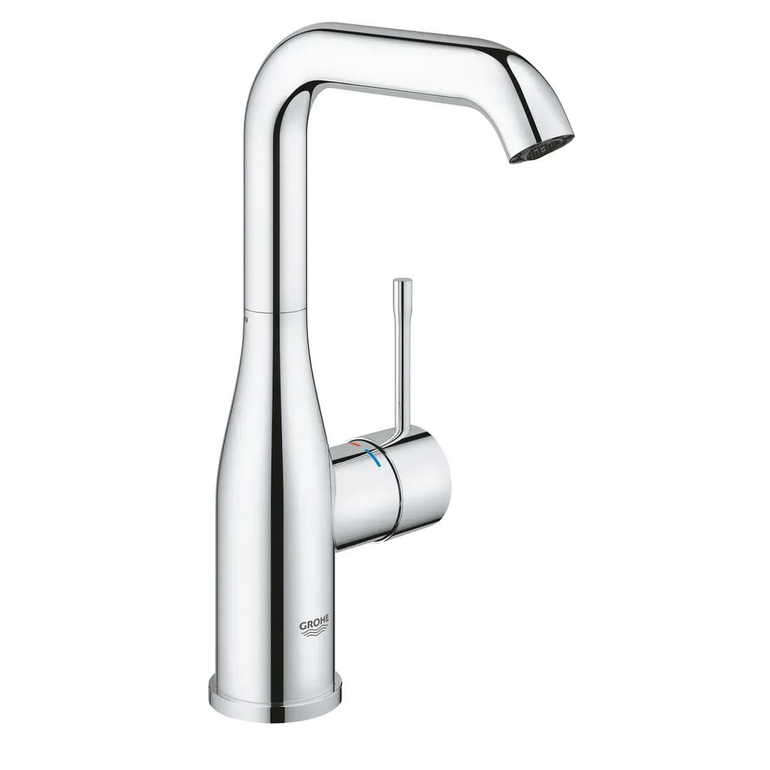 Змішувач для умивальника GROHE ESSENCE NEW 24182001 хром, одноважільний, Click
