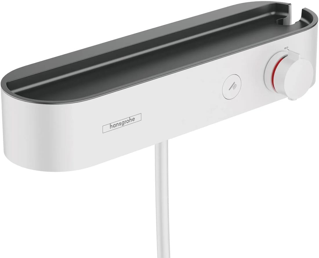 Змішувач для душу HANSGROHE PULSIFY 24360700 термостат, білий матовий