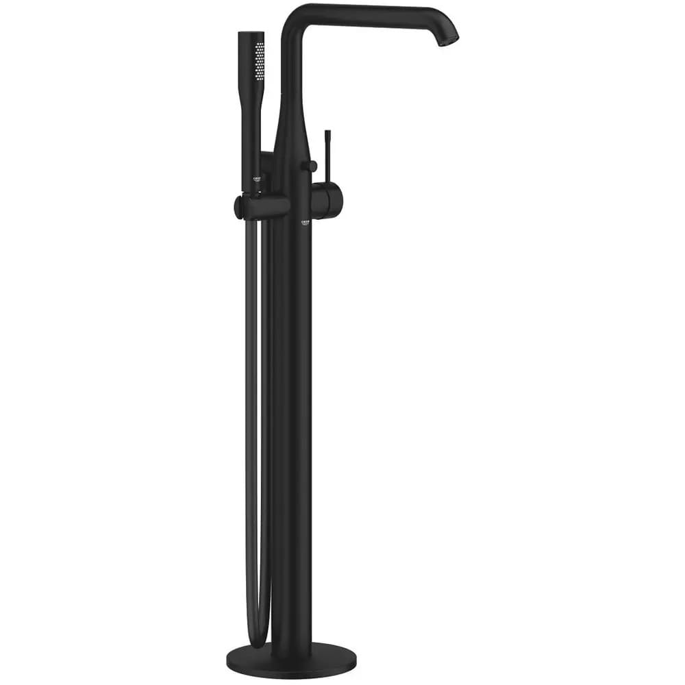 Змішувач для ванни підлоговий GROHE ESSENCE NEW 25248KF1 чорний матовий