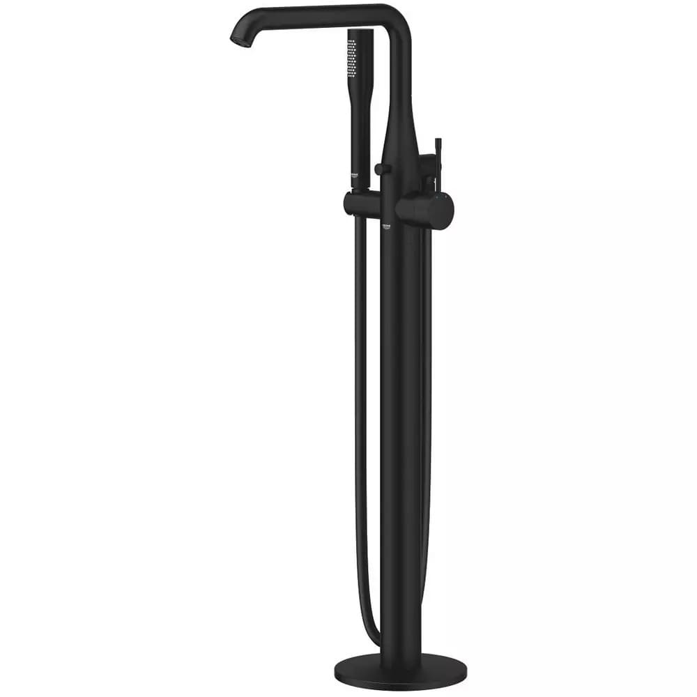 Змішувач для ванни підлоговий GROHE ESSENCE NEW 25248KF1 чорний матовий