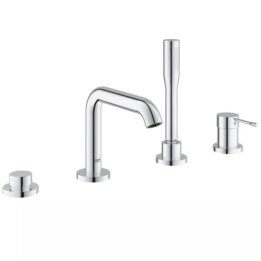 Змішувач для ванни на борт GROHE ESSENCE NEW 25251001 на 4 отвори, хром