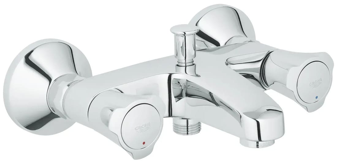 Змішувач для ванни GROHE COSTA L 25450001 вентильний, хром