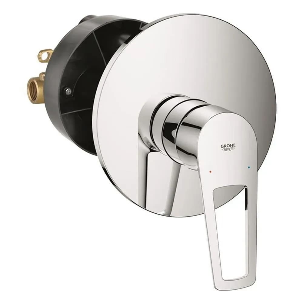 Змішувач для душу прихованого монтажу GROHE BAULOOP 29080001 хром