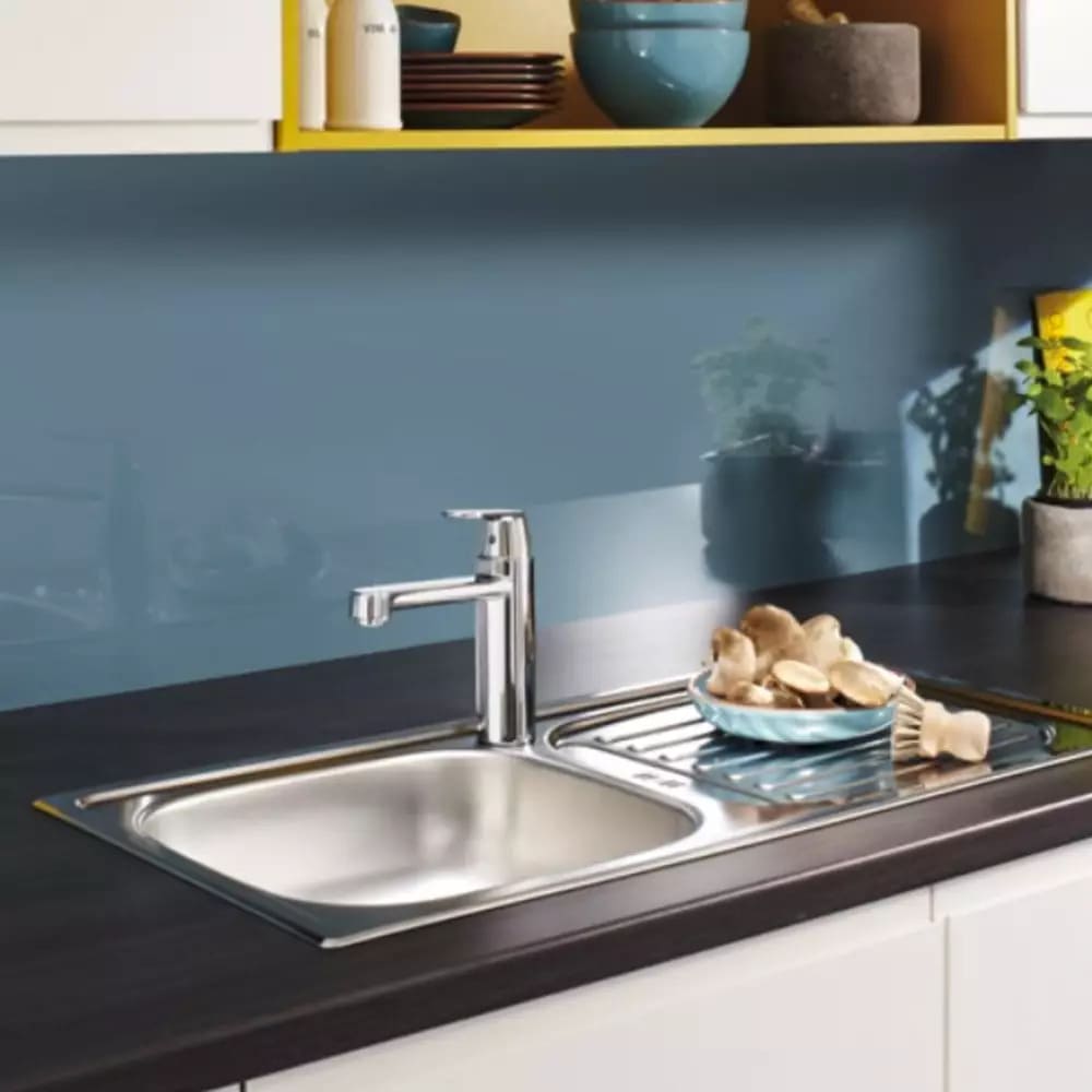 Змішувач для умивальника GROHE EUROSMART COSMOPOLITAN 30193000 хром, одноважiльний
