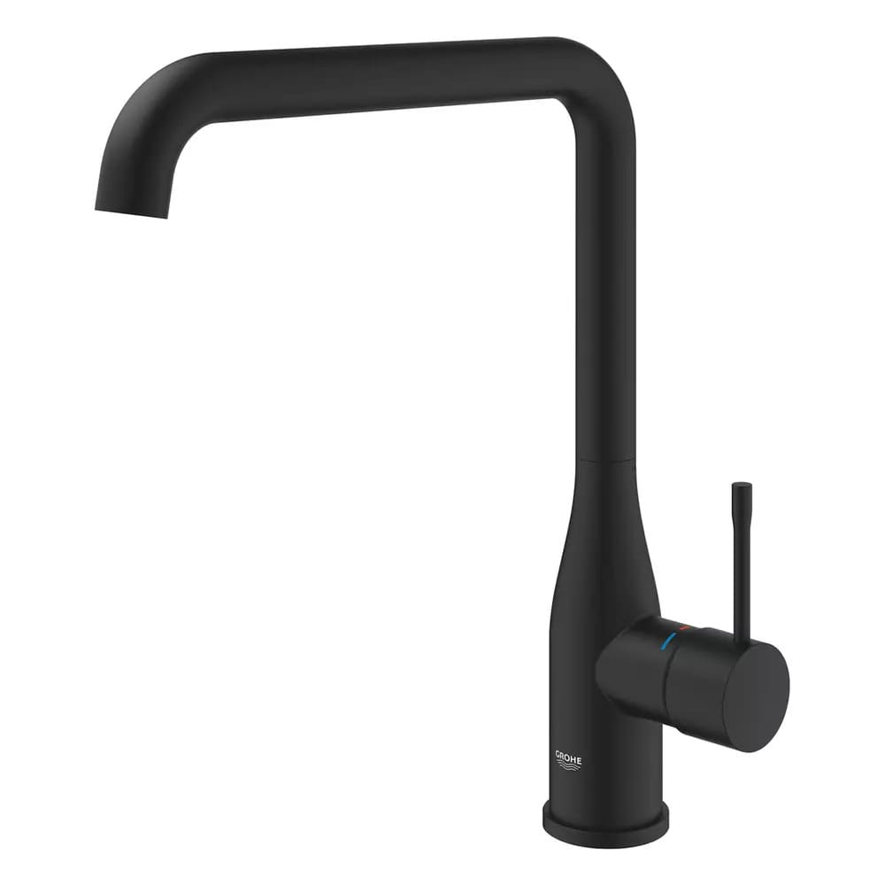Змішувач для кухні GROHE ESSENCE NEW 30505KF0 одноважільний, чорний