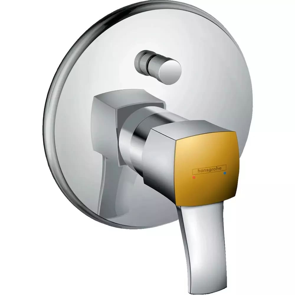 Змішувач для ванни прихованого монтажу HANSGROHE METROPOL CLASSIC 31345090 хром