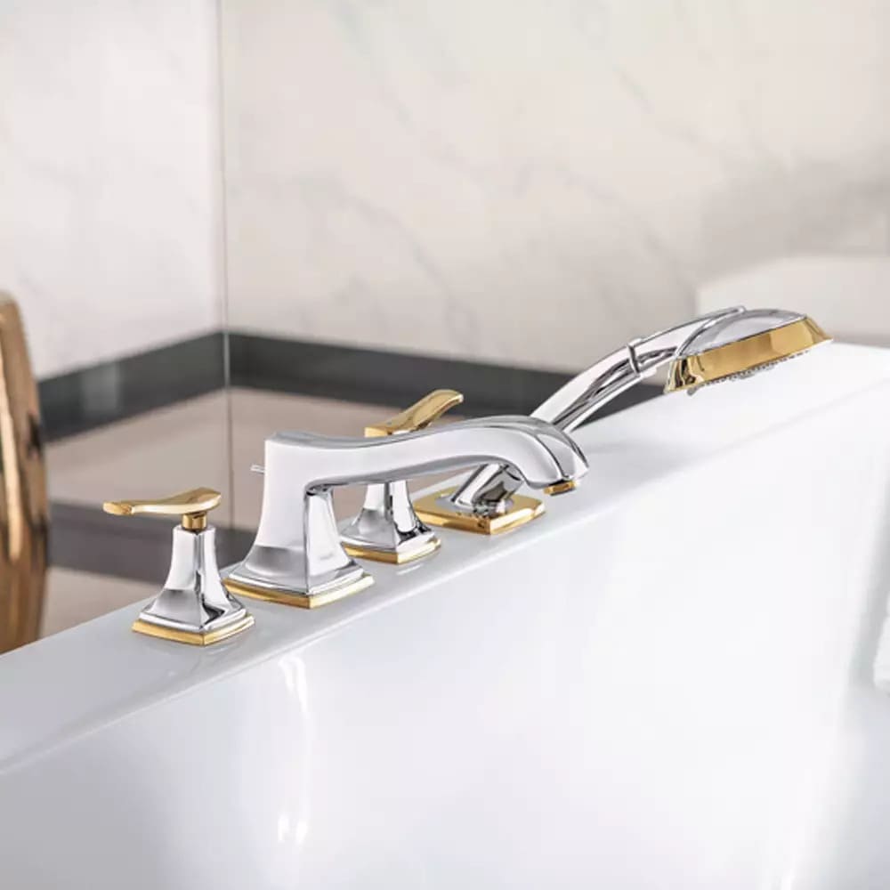 Змішувач для ванни на борт HANSGROHE METROPOL CLASSIC 31441090 на 4 отвори, хром