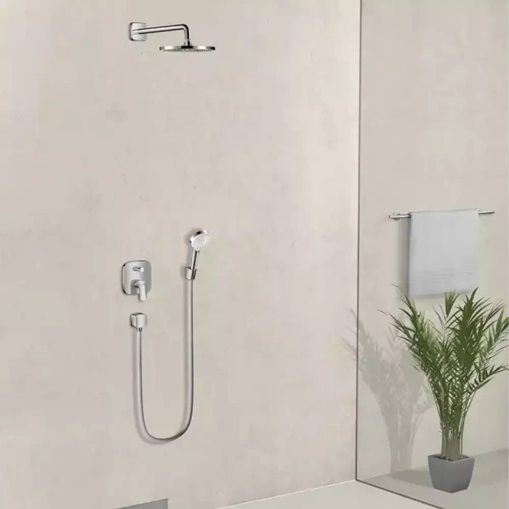 Змішувач для ванни прихованого монтажу HANSGROHE METRIS 31454000 хром
