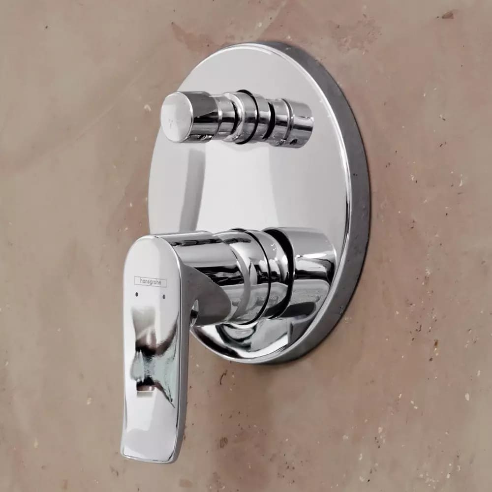 Змішувач для ванни прихованого монтажу HANSGROHE METRIS 31493000 хром