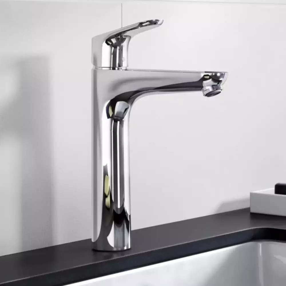 Змішувач для умивальника HANSGROHE FOCUS 31531000 зі зливним гарнітуром, хром