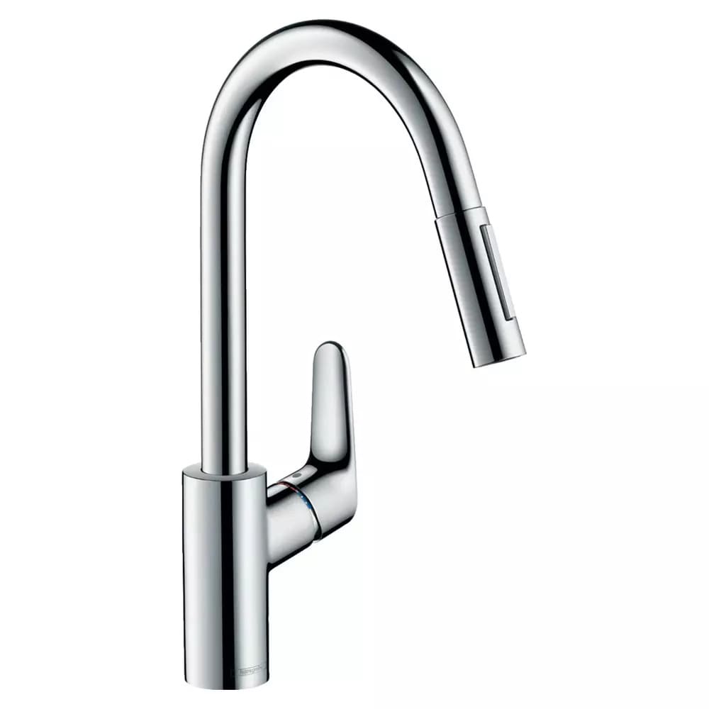 Змішувач для кухні HANSGROHE FOCUS 31815000 одноважільний, хром