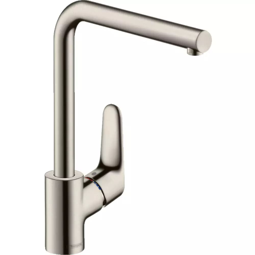 Змішувач для кухні HANSGROHE FOCUS 31817800 одноважільний, сталевий