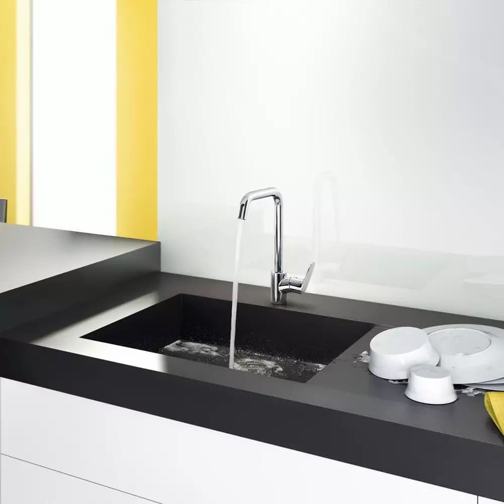 Змішувач для кухні HANSGROHE FOCUS 31820000 одноважільний, хром