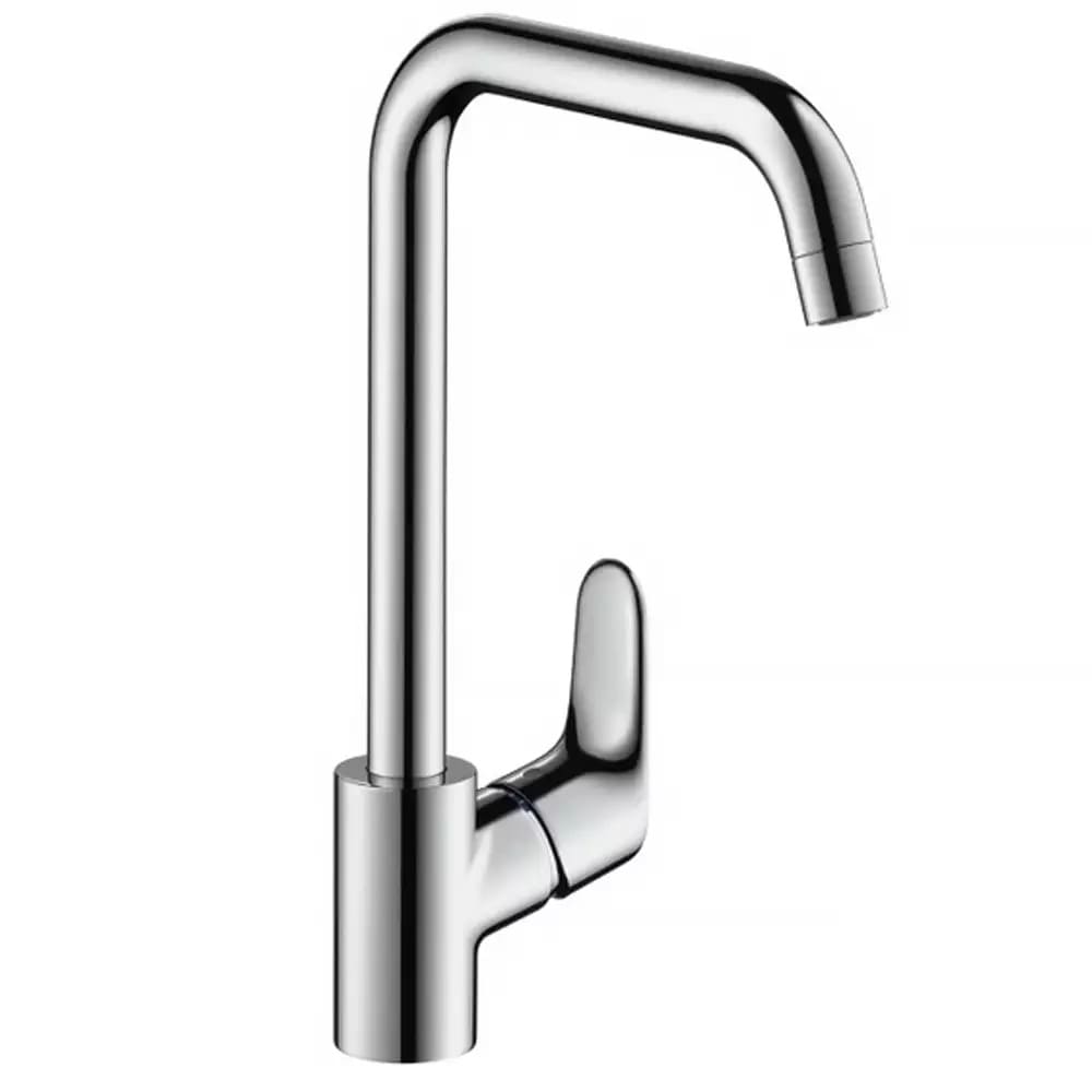 Змішувач для кухні HANSGROHE FOCUS 31820800 одноважільний, сталевий