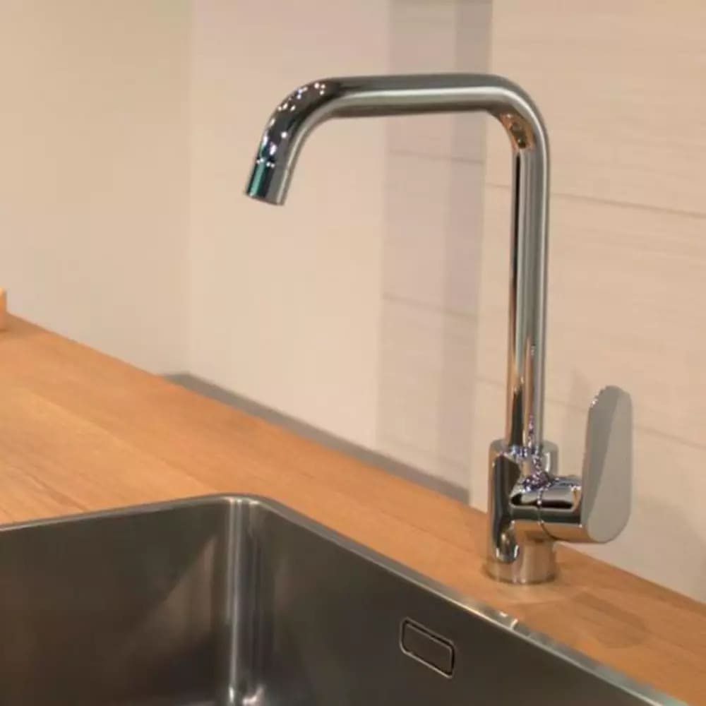 Змішувач для кухні HANSGROHE FOCUS 31820800 одноважільний, сталевий