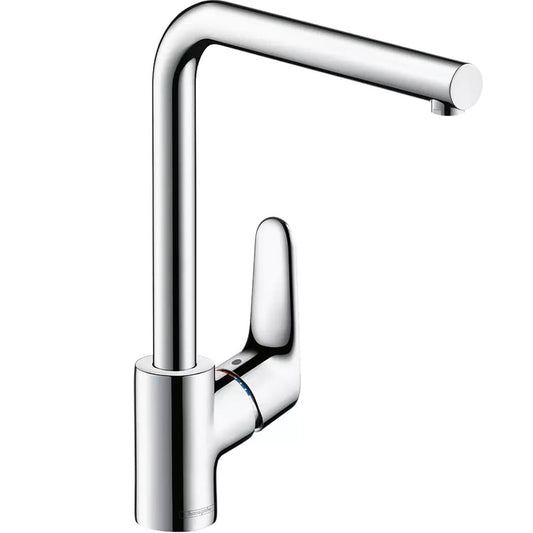 Змішувач для кухні HANSGROHE FOCUS 31827000 одноважільний, 1jet,EcoSmart, хром
