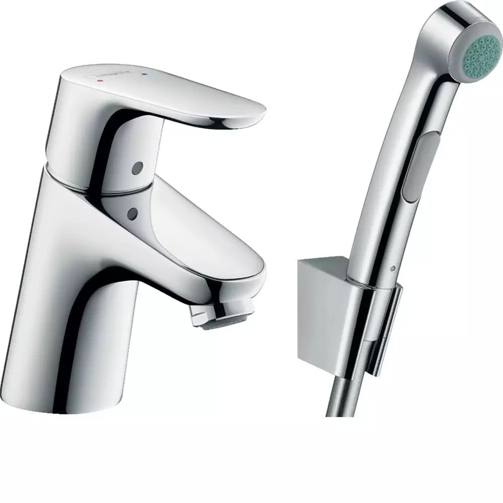 Змішувач для умивальника HANSGROHE FOCUS 31926000 одноважільний, з гігієничною лійкою